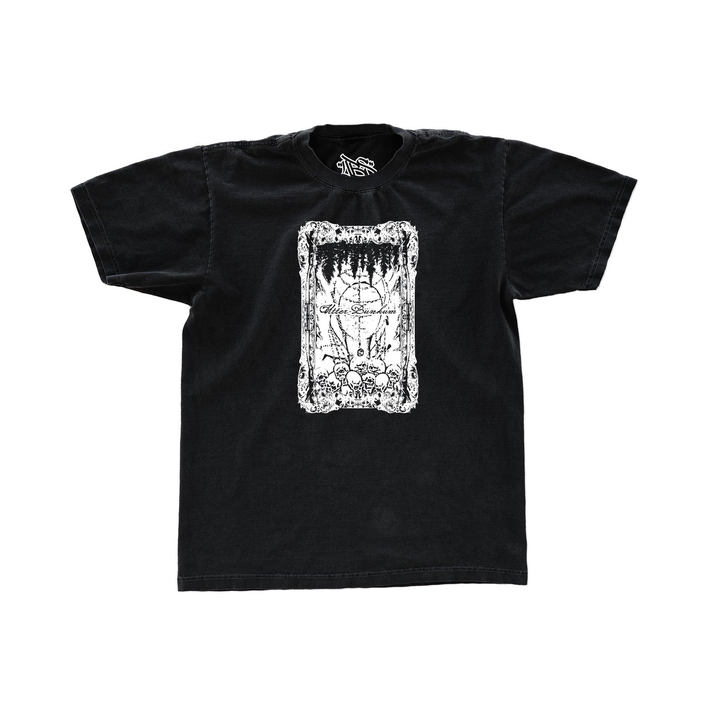 FRAME O' SKULLS TEE BLACK