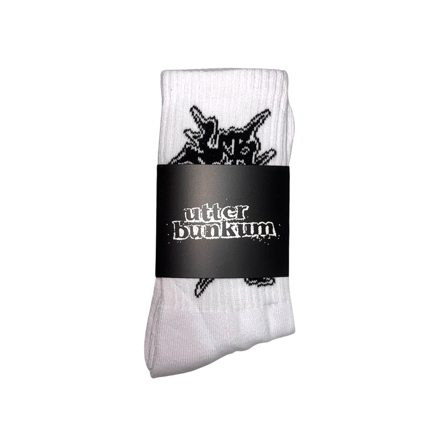 VERT LOGO SOCKS WHITE